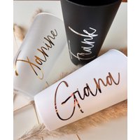 Personalisierter Becher |Becher Jga I Geschenk Runder Geburtstag Plastikbecher | Getränkebecher Feier von Lorvamel