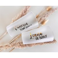 Personalisierter Becher Jga | Plastikbecher Brautjungfern Brautbecher Junggeselinnenabschied von Lorvamel