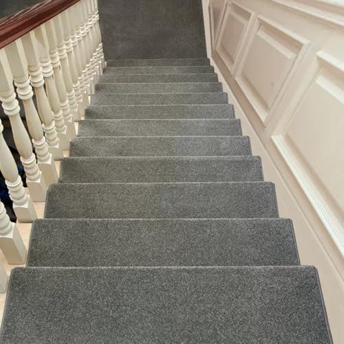 Lorxilar Stufenmatten Selbstklebend Treppenteppich Sicherheit Stufenteppich Für Kinder, Älteste Und HaustiereC,1x(26x120cm/10.2x47.2in) von Lorxilar