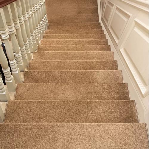Lorxilar Stufenmatten Selbstklebend Treppenteppich Sicherheit Stufenteppich Für Kinder, Älteste Und HaustiereD,15x(26x75cm/10.2x29.5in) von Lorxilar