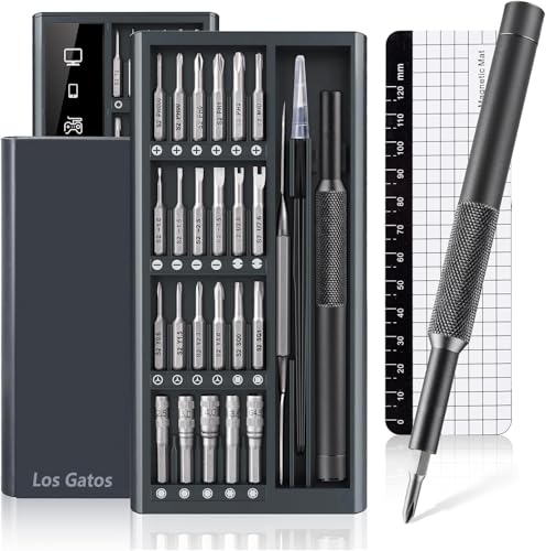 Feinmechaniker Schraubendreher Set Mini Werkzeug: LOSGATOS Klein Schraubenzieher Set mit 47 S2 Bits - Präzision Reparatur Werkzeugset for Handy PC Laptop Macbook iphone Computer PS4 PS5 Brillen usw von Los Gatos