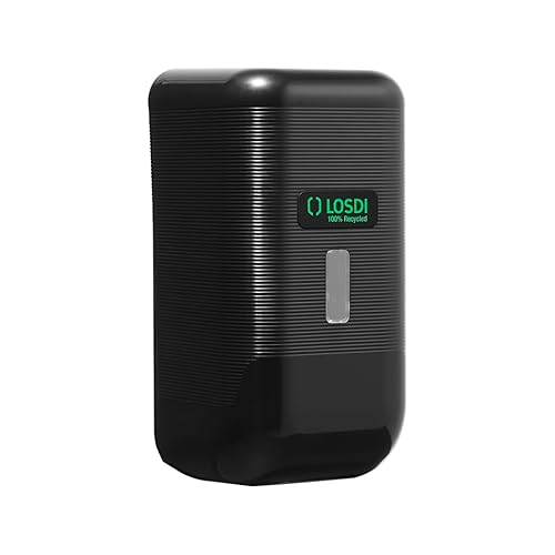 ECO-LUXE Modularer automatischer Flüssigseifenspender schwarz von LOSDI