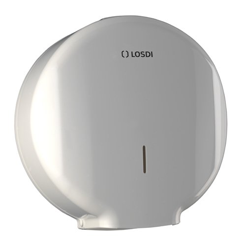 Losdi CP-205-B Toilettenpapierhalter ABS Weiß, Maxi Jumbo von LOSDI
