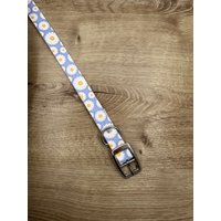 Hunde Halsband Hundehalsband Biothane Uv Printed Bedruckt Blumen von Losgeleint