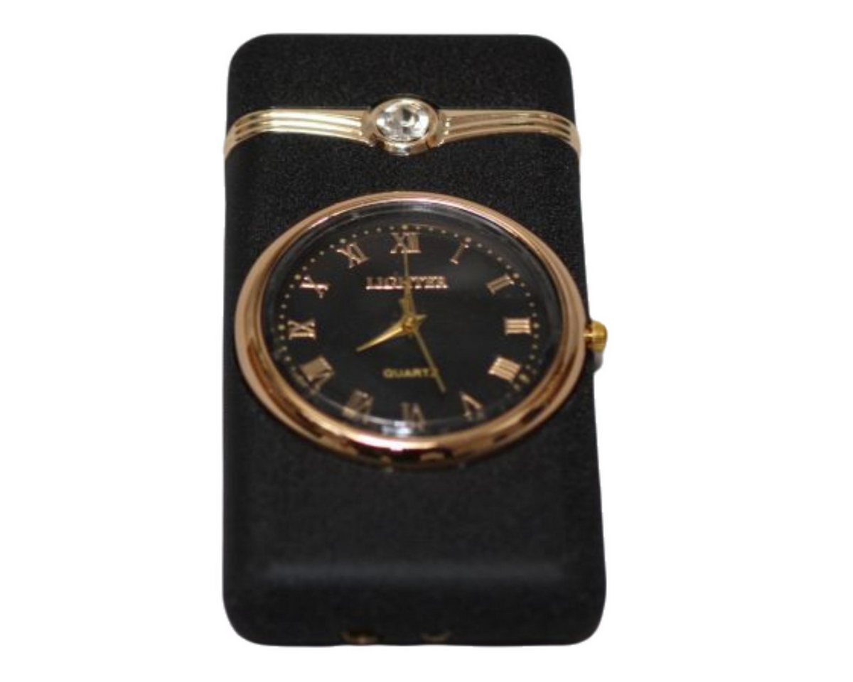 Losmann Feuerzeuge Feuerzeug Gas mit Uhr Luxus LED Lampe Sturmfeuerzeug Gasfeuerzeug Losmann Feuerzeuge Feuerzeug Gas mit Uhr Luxus LED Lampe Sturmfeuerzeug Gasfeuerzeug von Losmann