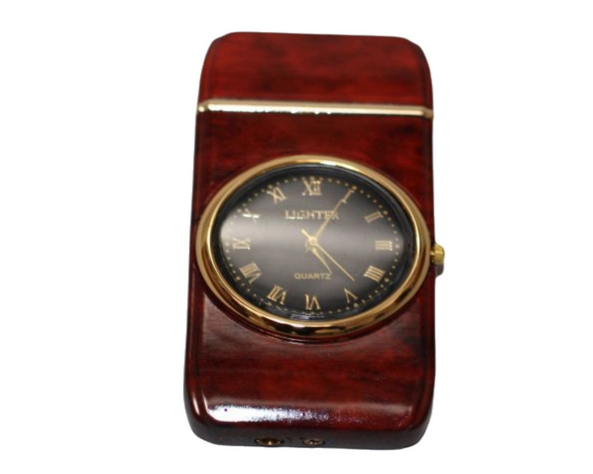 Losmann Feuerzeuge Feuerzeug Gas mit Uhr Luxus LED Lampe Sturmfeuerzeug Gasfeuerzeug Losmann Feuerzeuge Feuerzeug Gas mit Uhr Luxus LED Lampe Sturmfeuerzeug Gasfeuerzeug von Losmann