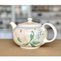 Keramik Teekanne, Royal Stafford Country Cottage Boots Seltenes Handdekoriertes Geschenk Zu Weihnachten von LostInTimeLT