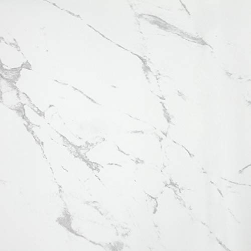 Marmor Möbelfolie Selbstklebend Möbel 61 X 500cm DIY Dekorfolie Klebefolie für Fensterbank Schrank Schminktisch Waaserdicht Marmor Type B von Losuda