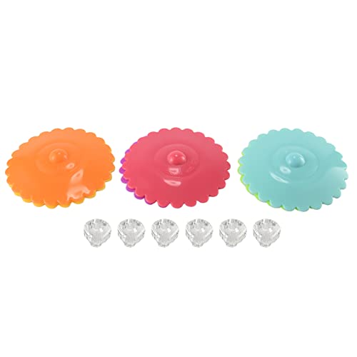 Losueeun 6 StüCke Neu Niedlich Anti- Silikon Glas Becher Abdeckung Kaffee Tasse Saug Dichtung Deckel Kappe Lebensmittel QualitäT Kreative Runde Tasse Abdeckung Losueeun 6 StüCke Neu Niedlich Anti- Silikon Glas Becher Abdeckung Kaffee Tasse Saug Dichtung Deckel Kappe Lebensmittel QualitäT Kreative Runde Tasse Abdeckung von Losueeun