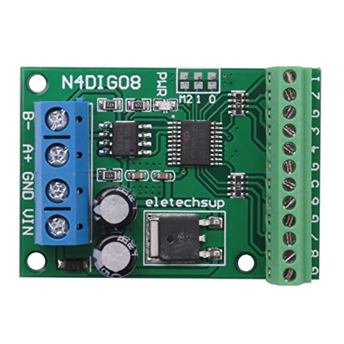 Losueeun 8Ch Eingang/Ausgabe Digital Switch Ttl Lvttl Cmos Rs485 Io Control Module Modbus Rtu Board für Plc Relay, (mit Terminal) von Losueeun