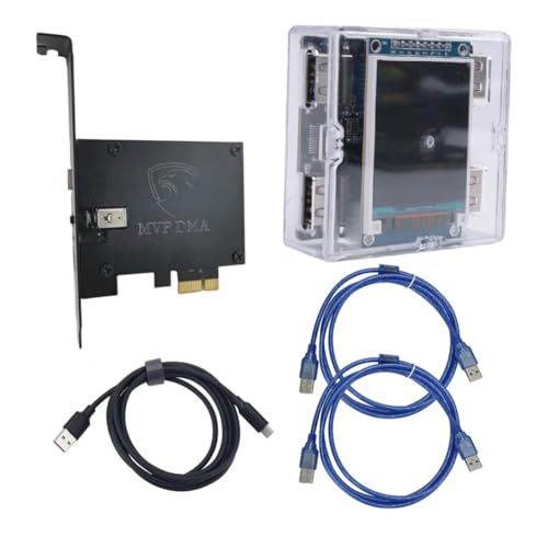 Losueeun MVP DMA Board Basisversion Allgemeine Firmware + Kmbox B+ Pro Tastatur-Maus-Controller mit Bildschirm für LeetDMA von Losueeun