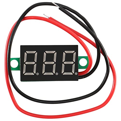 Losueeun Mini Digital Voltmeter LED Spannungsanzeige Panelmeter 3.3-30V Gruen von Losueeun