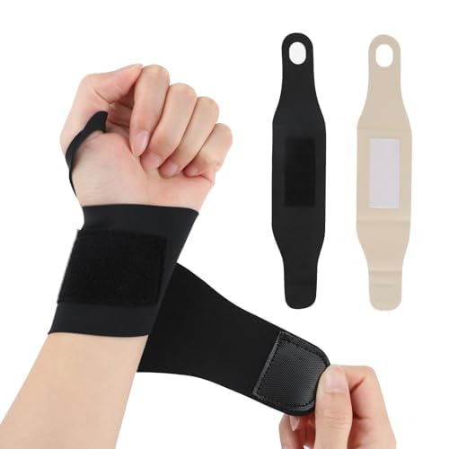 Lotbun 2PCS Handgelenk Bandagen Handgelenkstütze,für Golf, Tennis, Bowling, Yoga und mehr, Handgelenk Handgelenkbandage für Fitness, Handgelenkstütze, Bodybuilding von Lotbun