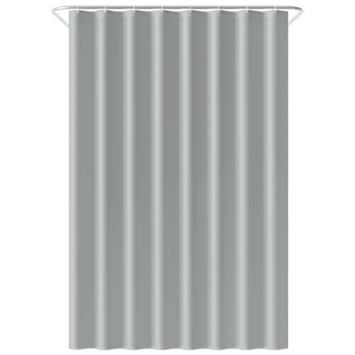 Loti Living Anti-Schimmel Duschvorhang 120 x 200 cm - Grau - Inkl. Ringe - Shower Curtains - Duschvorhang Anti Schimmel - Duschvorhang Badewanne - Duschvorhang Grau… von Loti Living