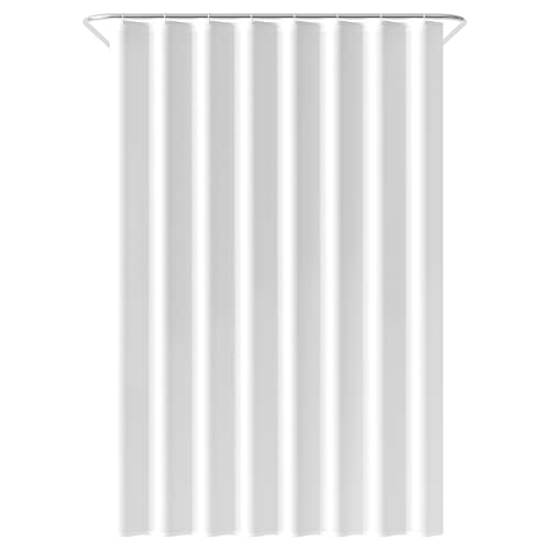 Loti Living Anti-Schimmel Duschvorhang 120 x 200 cm Weiß - Inkl. Ringe - Shower Curtains - Duschvorhang Anti Schimmel - Duschvorhang Badewanne - Duschvorhang Weiss… von Loti Living