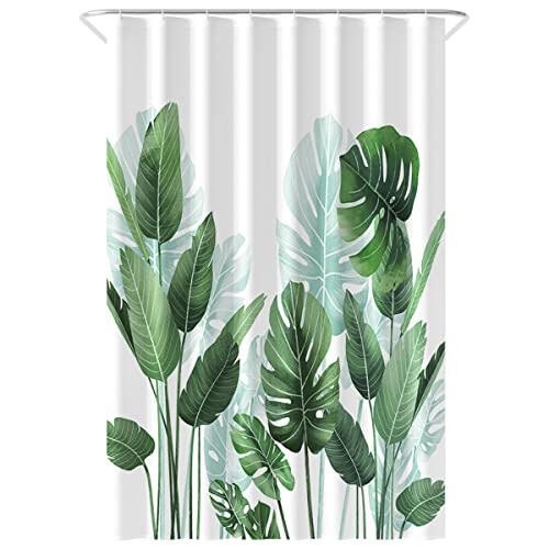 Loti Living Anti-Schimmel Duschvorhang - 120x200 cm - Strelitzia Polyester - Inkl. Ringe - Shower Curtains - Duschvorhang Anti Schimmel - Duschvorhang Badewanne - Duschvorhang Schwarz… von Loti Living