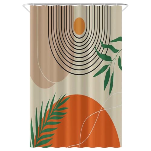 Loti Living Anti-Schimmel Duschvorhang 120x200 cm Textured Art - Wasserfestes Polyester - Inkl. Ringe - Shower Curtains - Duschvorhang Anti Schimmel - Duschvorhang Badewanne - Duschvorhänge von Loti Living