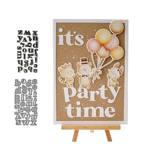 Kleinbuchstaben Stempel und Stanzen Set, Stempel Stanzformen Sets Scrapbooking Prägeschablone Für DIY Scrapbooking Kunsthandwerk Kleinbuchstaben Stempel und Stanzen Set, Stempel Stanzformen Sets Scrapbooking Prägeschablone Für DIY Scrapbooking Kunsthandwerk von Lotmouday