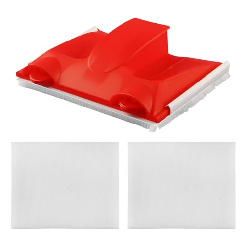 Lotsdonxia 3-teiliges Kantenschneider-Set, Präzisions-Wandschneider mit 2 Nachfüllpads – Anti-Leck-Design für Decken, Ecken und Sockelleisten von Lotsdonxia