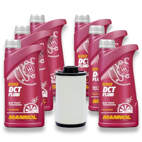 Hydraulikfilter + 6 Liter Getriebeöl Service Set Automatikgetriebe Filter + 6L Mannol Getriebe ÖL von seaflash