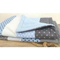 stripes - Patchwork Babydecke Tagesdecke Kuscheldecke Mit Namen stripes - Patchwork Babydecke Tagesdecke Kuscheldecke Mit Namen von LottaHolgerson