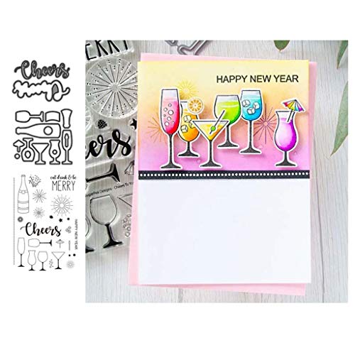 Lottoyday Fishing Stanzschablone, Metall Prägeschablonen Stanzmaschine, Stanzformen Stanzbögen für Fotopapier, Karten, Handwerk Prägen DIY Herstellung Geburtstag Geschenk Dekor von Lottoyday