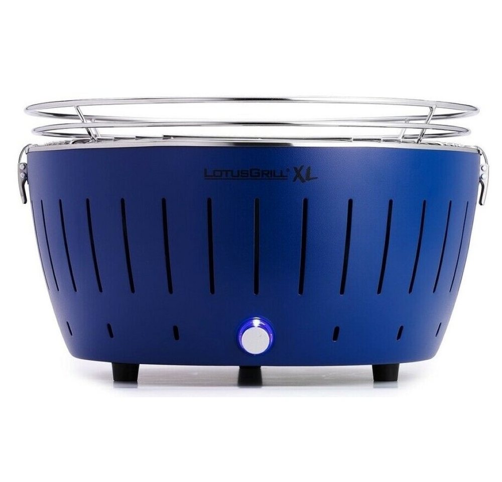 LotusGrill Holzkohlegrill G 435 Modell 2019 - Holzkohlegrill - deep blue von LotusGrill