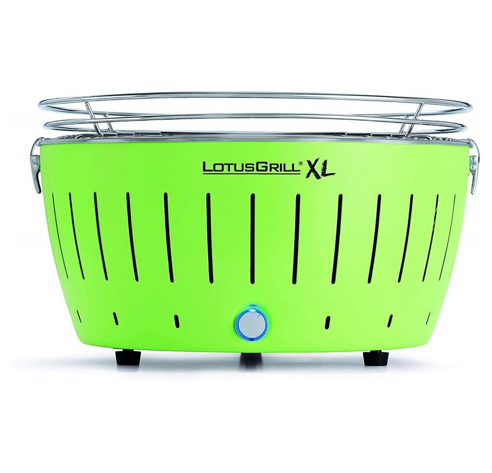 LotusGrill Holzkohlegrill G 435 Modell 2019 - Holzkohlegrill - lime green von LotusGrill