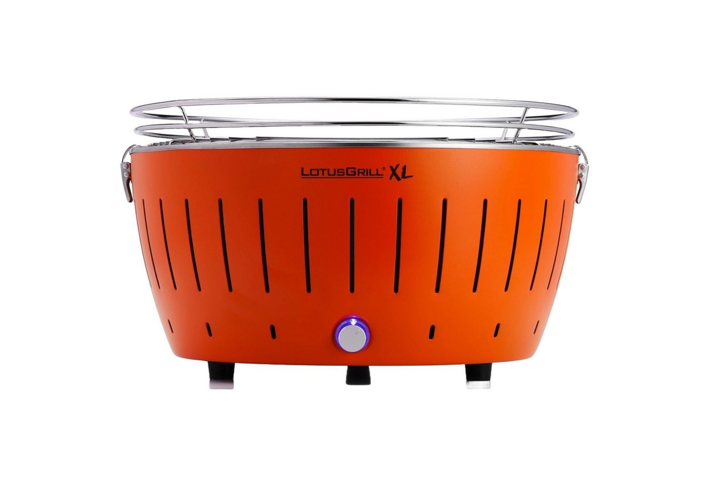 LotusGrill Holzkohlegrill LotusGrill XL Mandarinenorange G435 Holzkohlegrill/Tischgrill von LotusGrill