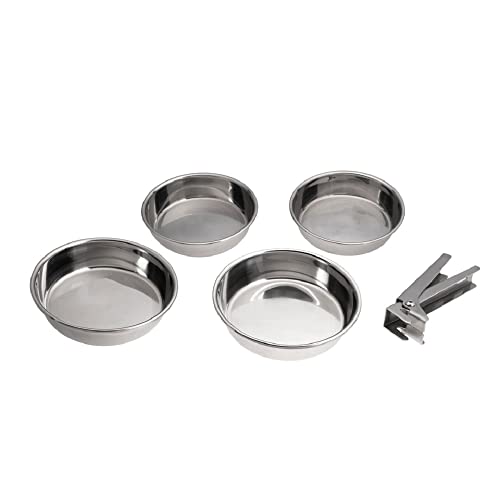 LotusGrill Pfännchen Set Pan-Set 5 TLG Zubehör Grillschale Accesoire von LotusGrill