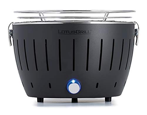 LotusGrill S Small Kompakt Anthrazitgrau der raucharme Holzkohle-/Tischgrill Stromversorgung via USB-Anschluß oder Powerbank. Für Camper, Wanderer und auf dem Boot geeignet LotusGrill S Small Kompakt Anthrazitgrau der raucharme Holzkohle-/Tischgrill Stromversorgung via USB-Anschluß oder Powerbank. Für Camper, Wanderer und auf dem Boot geeignet von LotusGrill