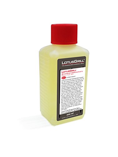 LotusGrill Bio-Ethanol Sicherheitsbrennpaste, transparent, 200 ml von LotusGrill