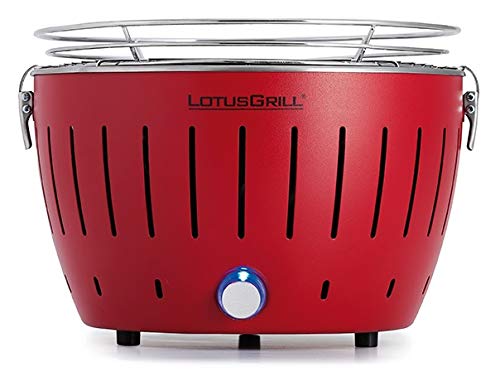 LotusGrill S Small Kompakt Feuerrot der raucharme Holzkohle-/Tischgrill Stromversorgung via USB-Anschluß oder Powerbank. Für Camper, Wanderer und auf dem Boot geeignet LotusGrill S Small Kompakt Feuerrot der raucharme Holzkohle-/Tischgrill Stromversorgung via USB-Anschluß oder Powerbank. Für Camper, Wanderer und auf dem Boot geeignet von LotusGrill