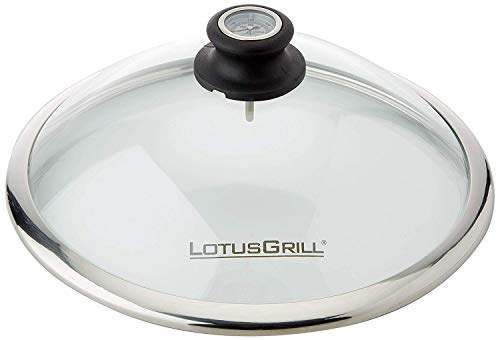 Lotusgrill Glashaube aus Sicherheitsglas für den Small Kompakten Lotusgrill (G280) - Speziell entwickelt für den small kompakten raucharmen Holzkohlegrill/Tischgrill G280 - Neu von LotusGrill