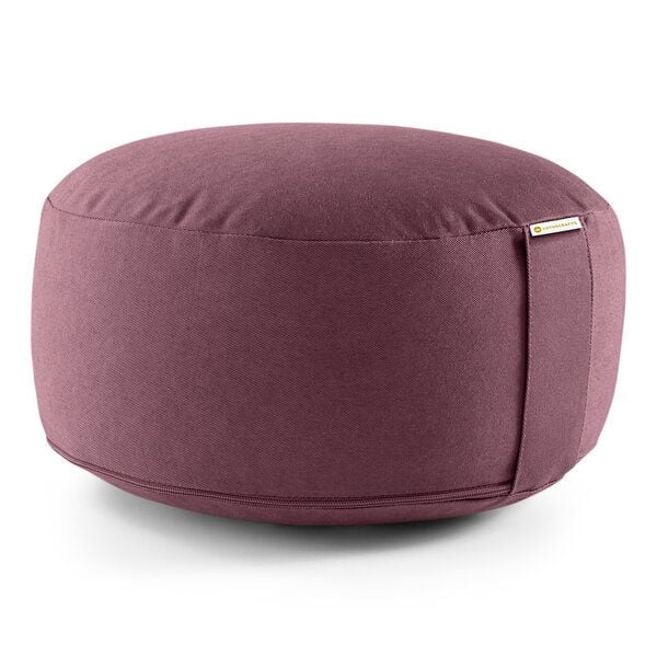 Lotuscrafts Yogakissen Lotus - Sitzhöhe 15cm - ohne Bestickung - GOTS zertifiziert von Lotuscrafts