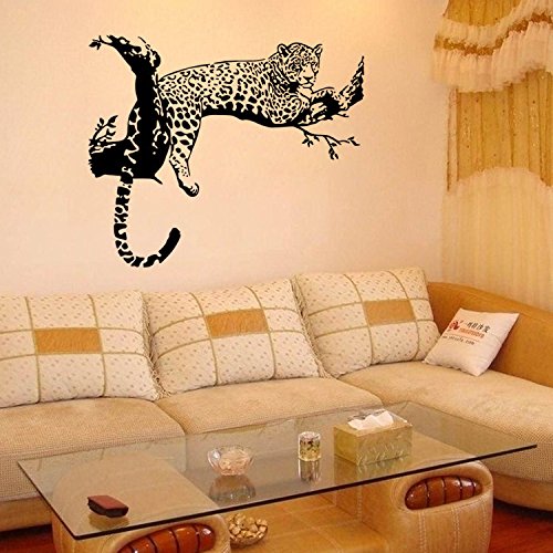 3D Abnehmbares Wandtattoo, Wandbild-Aufkleber für Heim Dekor Lying Leopard von Lichi