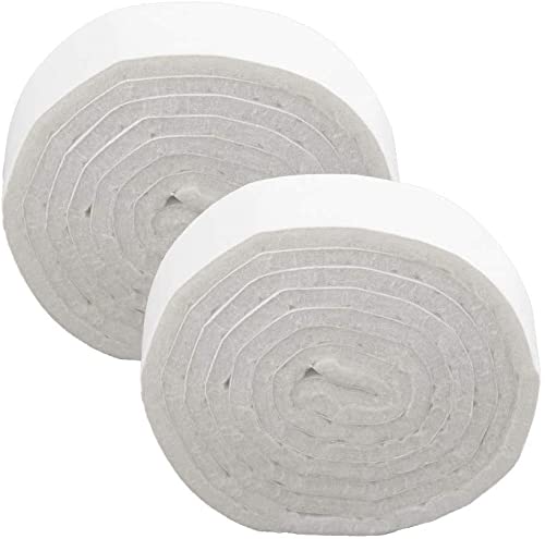 LouMaxx Filzband - Filz selbstklebend 19x1000 mm, 2 er Set weiß – Filzband selbstklebend - Klebefilz Filzrolle - Selbstklebender Filz - Filzstreifen selbstklebend zum zuschneiden LouMaxx Filzband - Filz selbstklebend 19x1000 mm, 2 er Set weiß – Filzband selbstklebend - Klebefilz Filzrolle - Selbstklebender Filz - Filzstreifen selbstklebend zum zuschneiden von LouMaxx