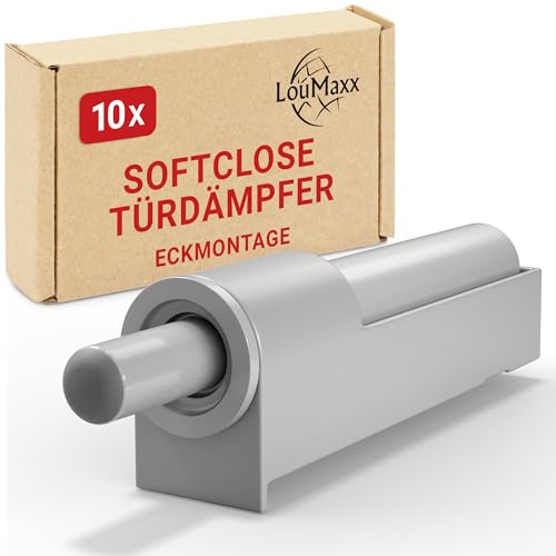 LouMaxx Softclose Türdämpfer 10 Stück Möbeltürdämpfer – Möbel Dämpfer und Softclose Dämpfer für Schranktür zum Softclose nachrüsten LouMaxx Softclose Türdämpfer 10 Stück Möbeltürdämpfer – Möbel Dämpfer und Softclose Dämpfer für Schranktür zum Softclose nachrüsten von LouMaxx