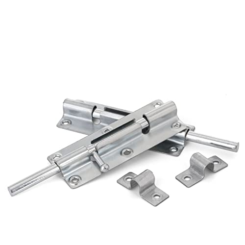 LouMaxx Türriegel 2er Set - Riegelschloss 38x100 mm - inklusive Schrauben - Schlossriegel – Riegel Tür - Schieberiegel – Verriegelung für Türen – Bolzenriegel - Türverriegelung LouMaxx Türriegel 2er Set - Riegelschloss 38x100 mm - inklusive Schrauben - Schlossriegel – Riegel Tür - Schieberiegel – Verriegelung für Türen – Bolzenriegel - Türverriegelung von LouMaxx