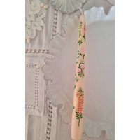 Floral Bemalte Kerze. Bemalte Taper Hochzeitskerze. Kerzen. Handbemalte Floral Bemalte Kerze. Bemalte Taper Hochzeitskerze. Kerzen. Handbemalte von LouandCoCandles