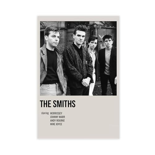 Poster "The Smiths" (2) Leinwand-Poster, Wandkunst, Dekordruck, Bild Gemälde für Wohnzimmer, Schlafzimmer, Dekoration, ungerahmt, 30 x 45 cm von LoueN
