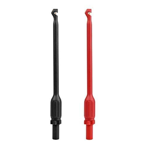 Loufy 2er-Set 4mm Drahtdurchstechklemme 10A Automobil-Testkabelsatz für WirePiercing Automotive Wire Piercing Probe Durchstechdraht Rückwärtsprüferstifte Set Kit Loufy 2er-Set 4mm Drahtdurchstechklemme 10A Automobil-Testkabelsatz für WirePiercing Automotive Wire Piercing Probe Durchstechdraht Rückwärtsprüferstifte Set Kit von Loufy