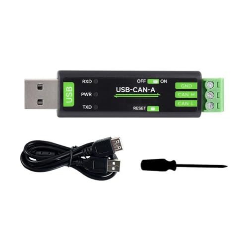 Loufy Adapter USB auf CAN Modell A, Chiplösung STM32, mehrere Betriebsmodi, kompatibel mit mehreren Systemen von Loufy