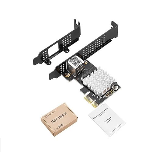Loufy Gigabit-LAN-Karte, 2,5 G, Netzanschluss, 2500 m, Desktop-Server, Spiele, LAN-Karte für Spiele IO-PCE225 Loufy Gigabit-LAN-Karte, 2,5 G, Netzanschluss, 2500 m, Desktop-Server, Spiele, LAN-Karte für Spiele IO-PCE225 von Loufy