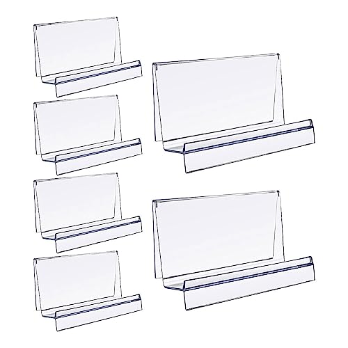 Loufy Präsentationsständer aus Acryl, transparent, für Schmuck, CD-Organizer, 6 Stück Loufy Präsentationsständer aus Acryl, transparent, für Schmuck, CD-Organizer, 6 Stück von Loufy