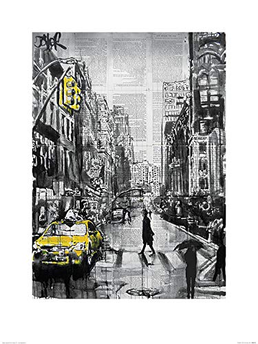 Loui Jover "Brooklyn Cab 60 x 80cm Kunstdruck Loui Jover "Brooklyn Cab 60 x 80cm Kunstdruck von Loui Jover