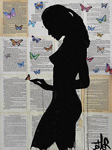 Loui Jover Leinwanddruck, Holz, Mehrfarbig, 30 x 40 cm von Loui Jover