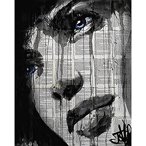 Loui Jover Leinwanddruck, Polyester, Mehrfarbig, 40 x 50 cm von Loui Jover