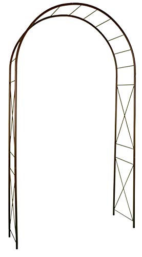 Louis Mill 3186 Bogen Gartendeko Raute Metall Eisen antik 130 x 250 cm von Louis Moulin