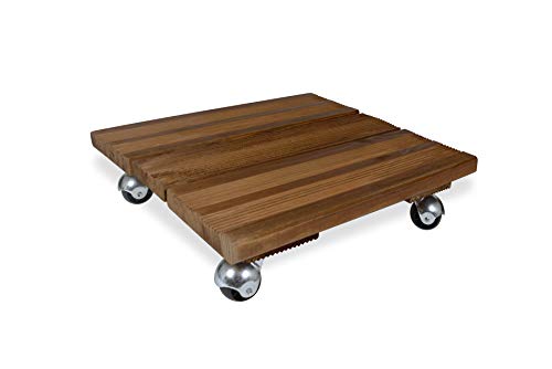 Louis Moulin Basis 4 Rollen, Holz, 40 x 40 x 9.5 cm, 8504 Louis Moulin Basis 4 Rollen, Holz, 40 x 40 x 9.5 cm, 8504 von Louis Moulin